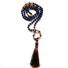 Lade das Bild in den Galerie-Viewer, Mala, Malakette,Mala kette, Meditationskette, Yogakette, Malakette handgemacht, 108 perlen Mala, Handgemachte Mala,