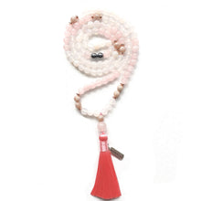 Lade das Bild in den Galerie-Viewer, Mala, Malakette,Mala kette, Meditationskette, Yogakette, Malakette handgemacht, 108 perlen Mala, Handgemachte Mala,