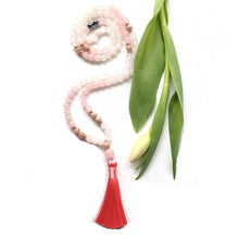Lade das Bild in den Galerie-Viewer, Mala, Malakette,Mala kette, Meditationskette, Yogakette, Malakette handgemacht, 108 perlen Mala, Handgemachte Mala,