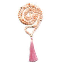Lade das Bild in den Galerie-Viewer, Mala, Malakette,Mala kette, Meditationskette, Yogakette, Malakette handgemacht, 108 perlen Mala, Handgemachte Mala,